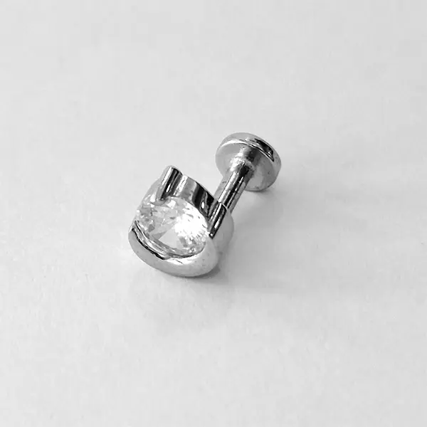 پیرسینگ نقره زنانه کد 125 – 0.78 گرم