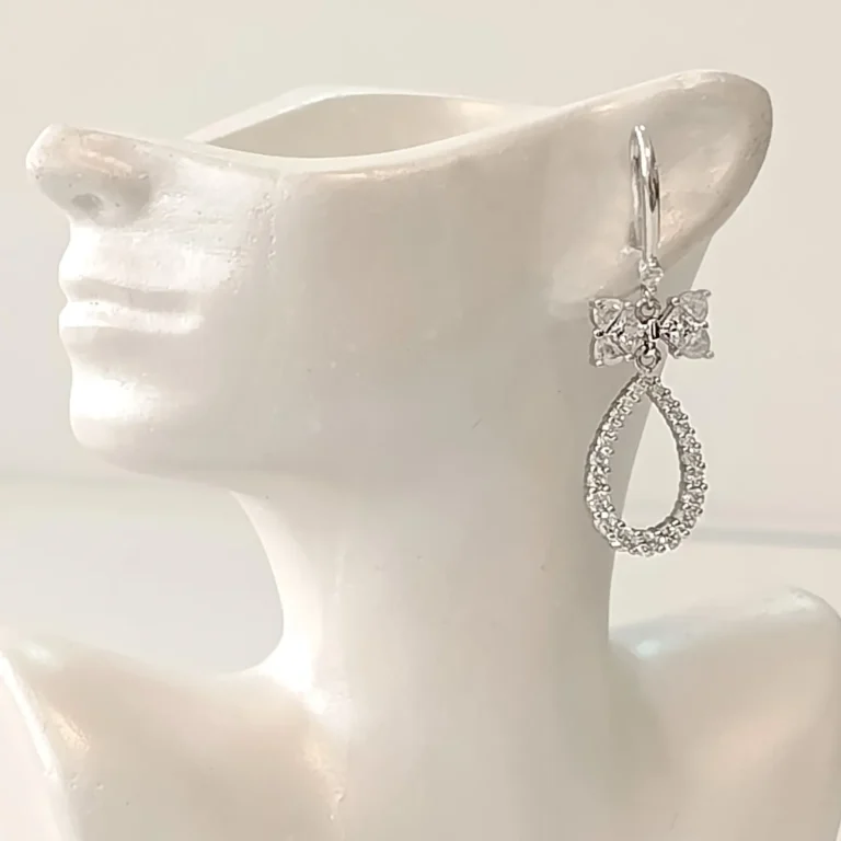 گوشواره نقره مدل دارا – 3.7 گرم